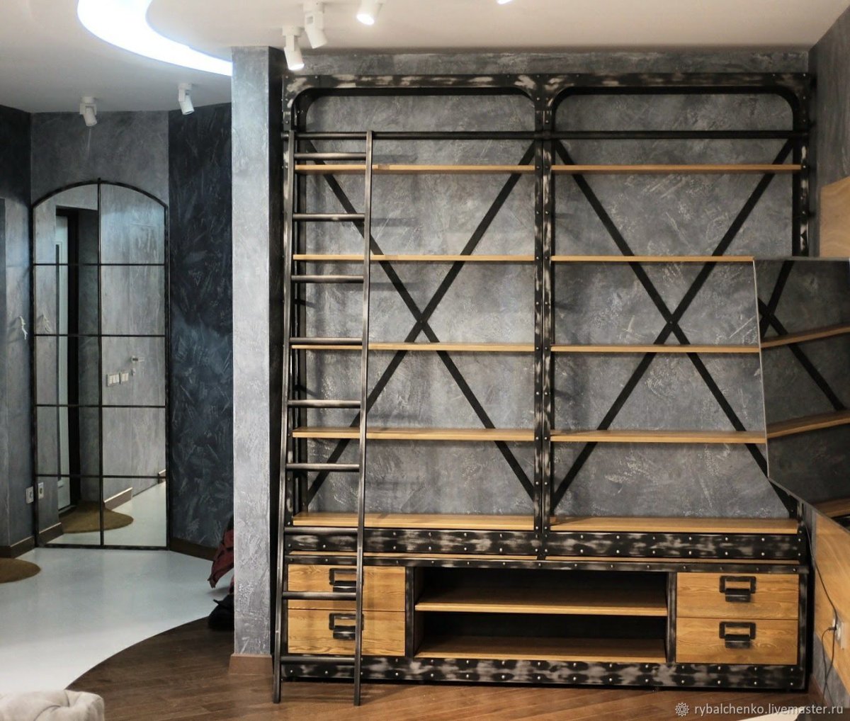 Буфет витрина лофт