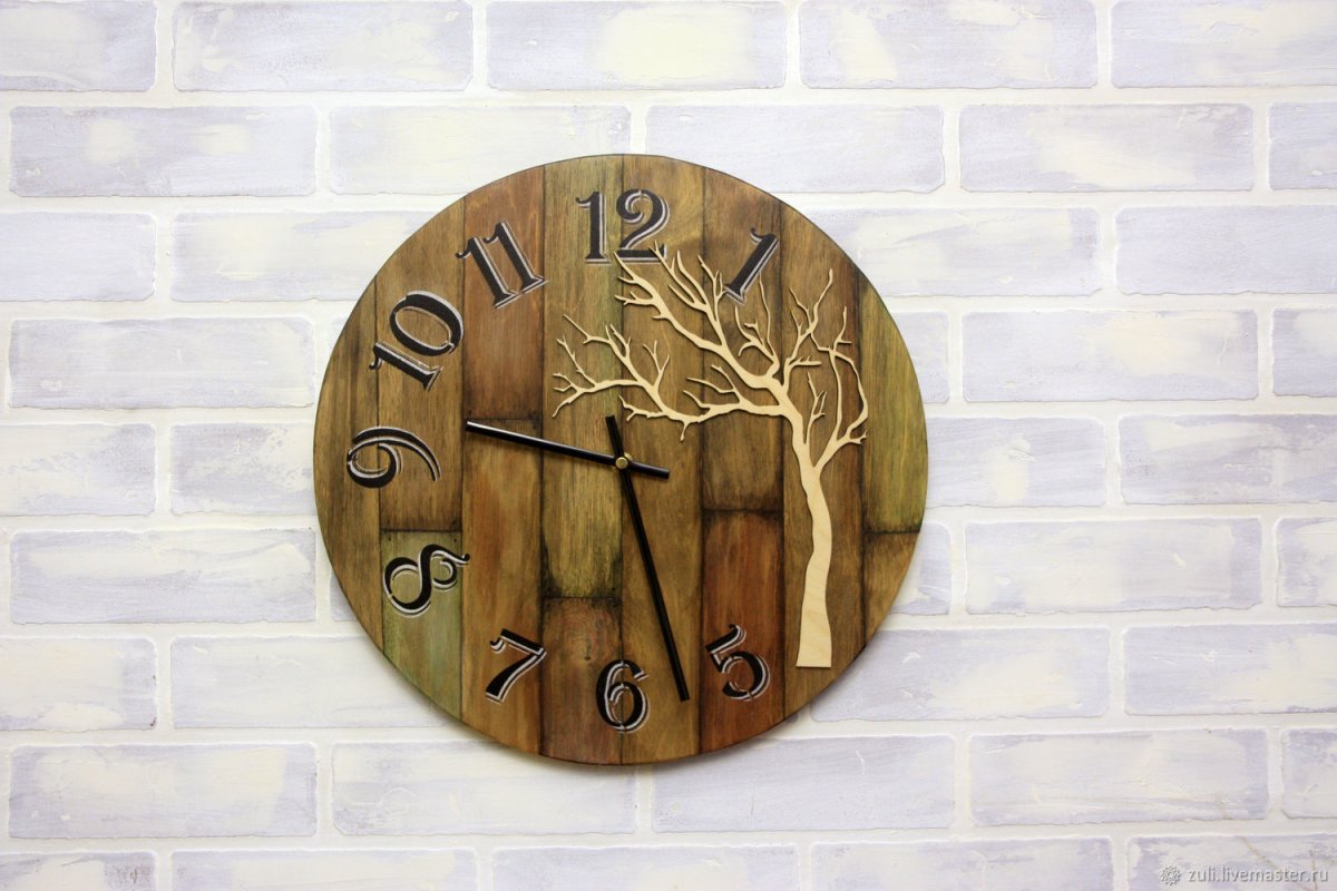 Настенные часы "лофт"