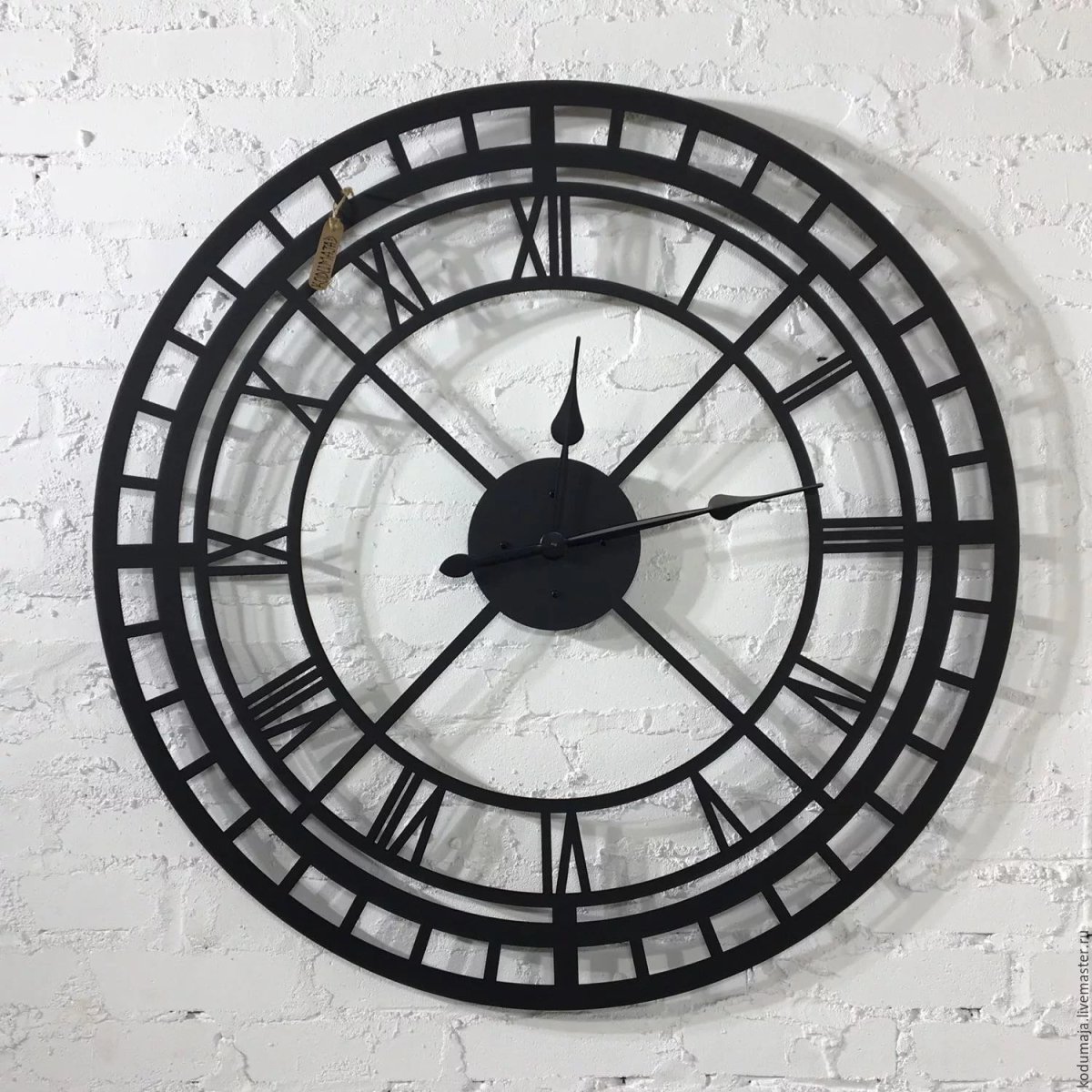 Настенные часы в стиле лофт