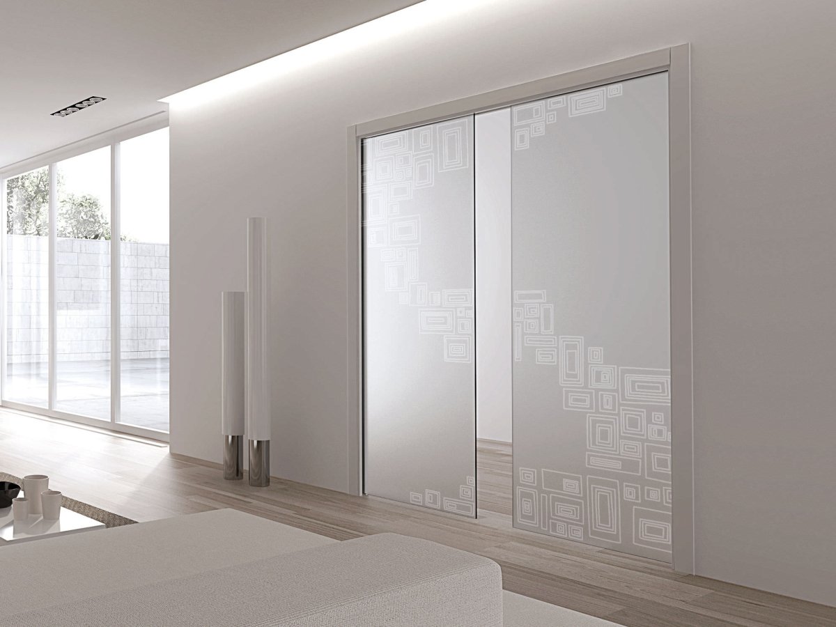 Сдвижная перегородка межкомнатная профиль СИАЛ