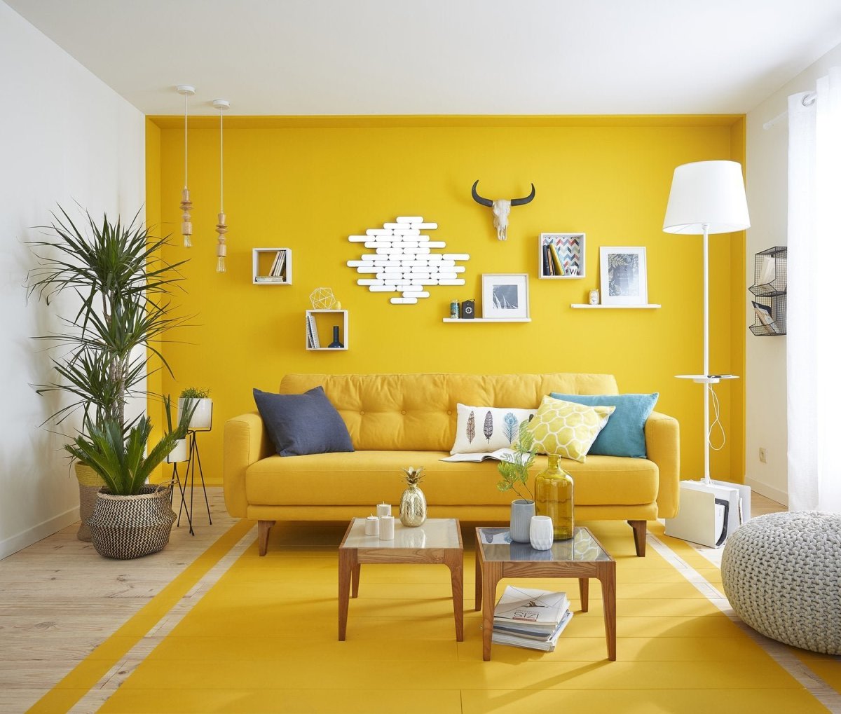 Покраска стен в квартире дизайн