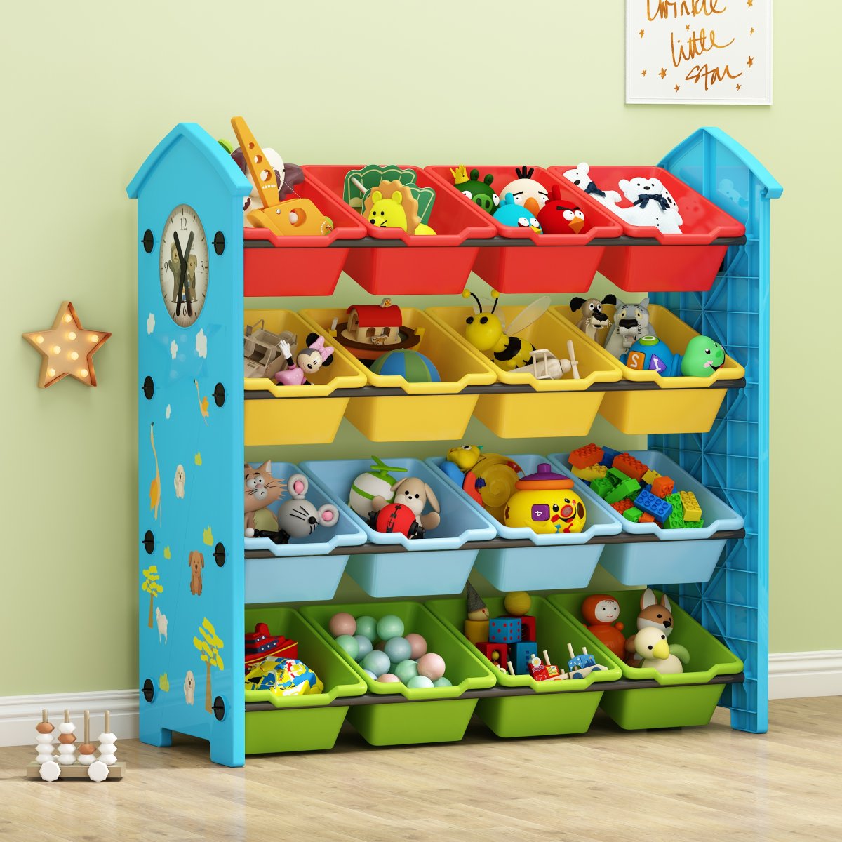 Стойки и коробки для хранения игрушек