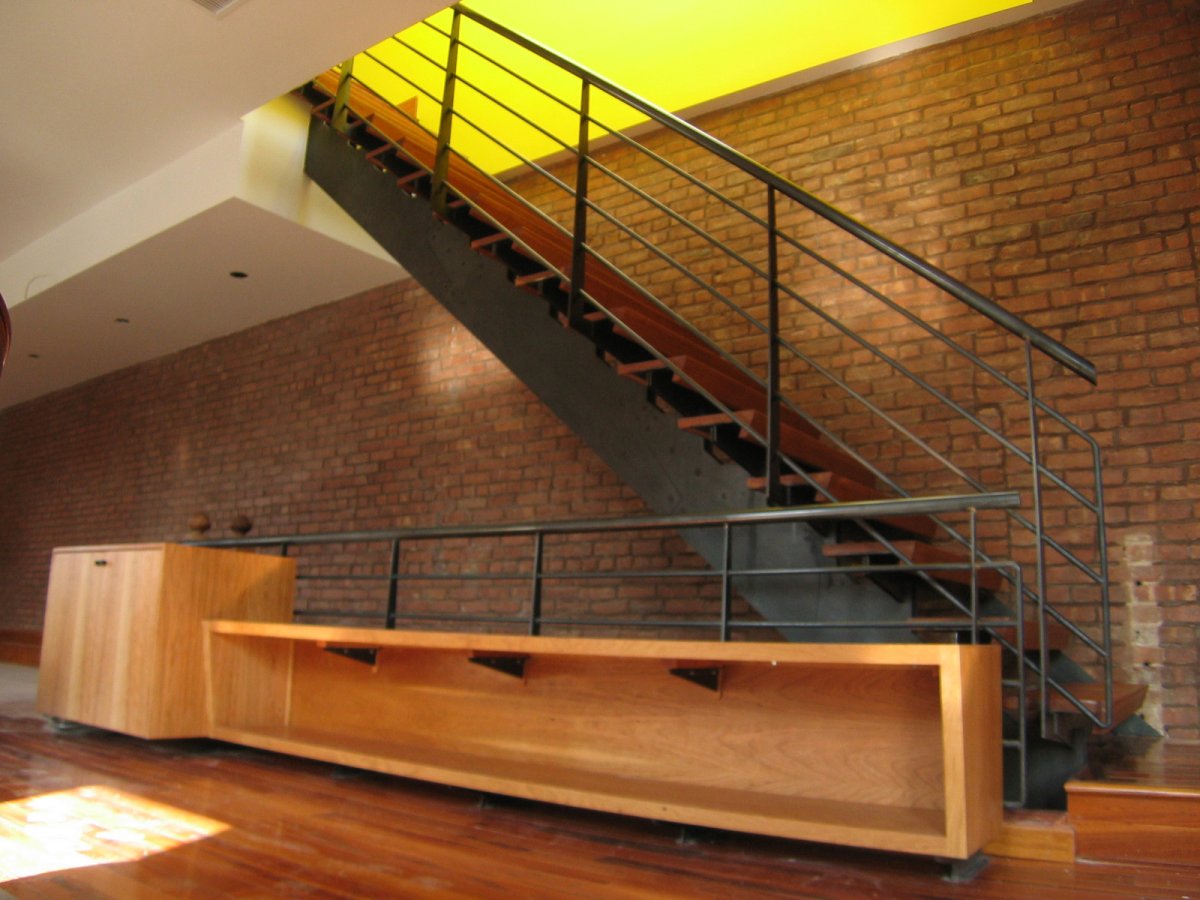 Перила в стиле лофт