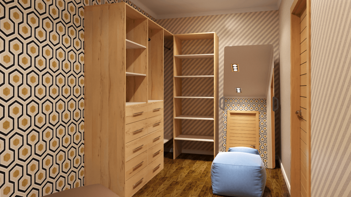 Дизайн гардеробной