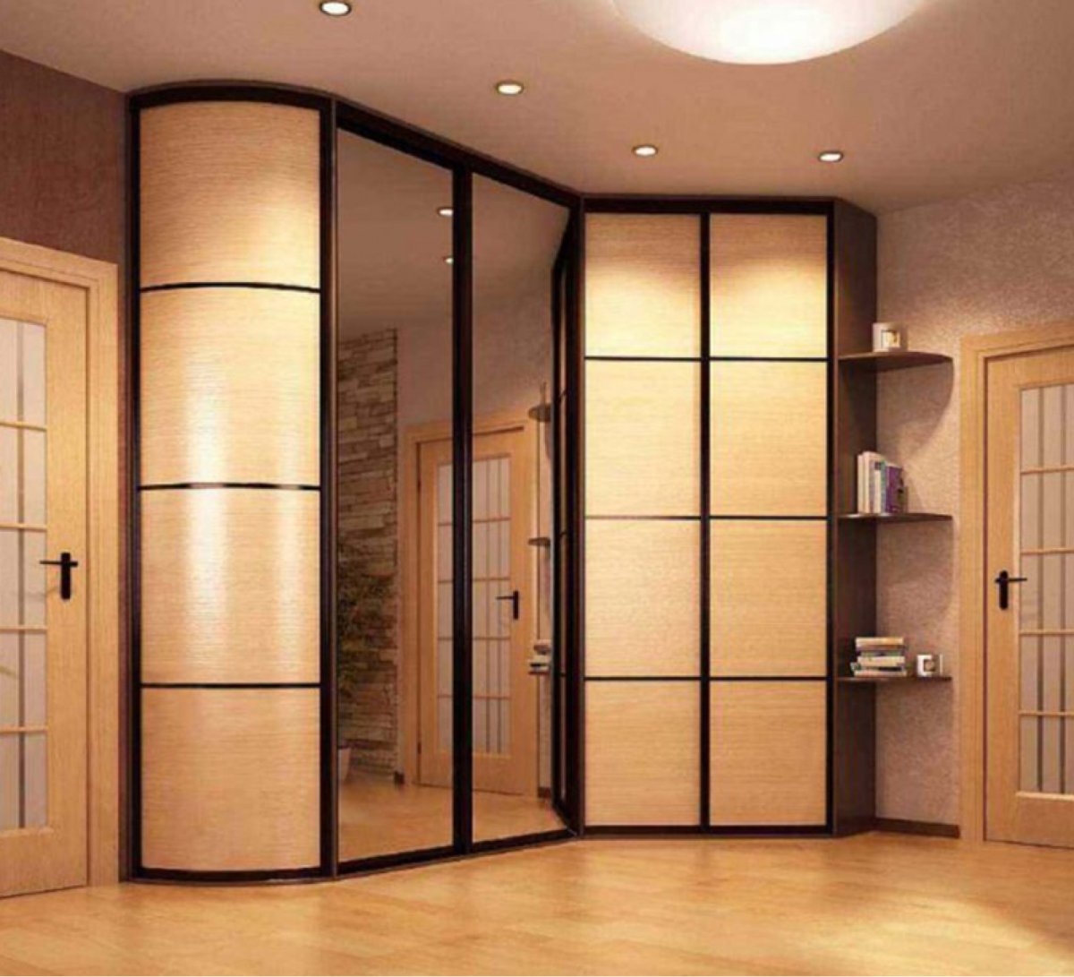 Встроенные гардеробные