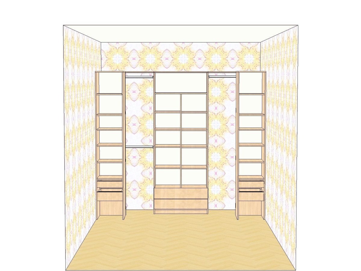 Проект гардеробной