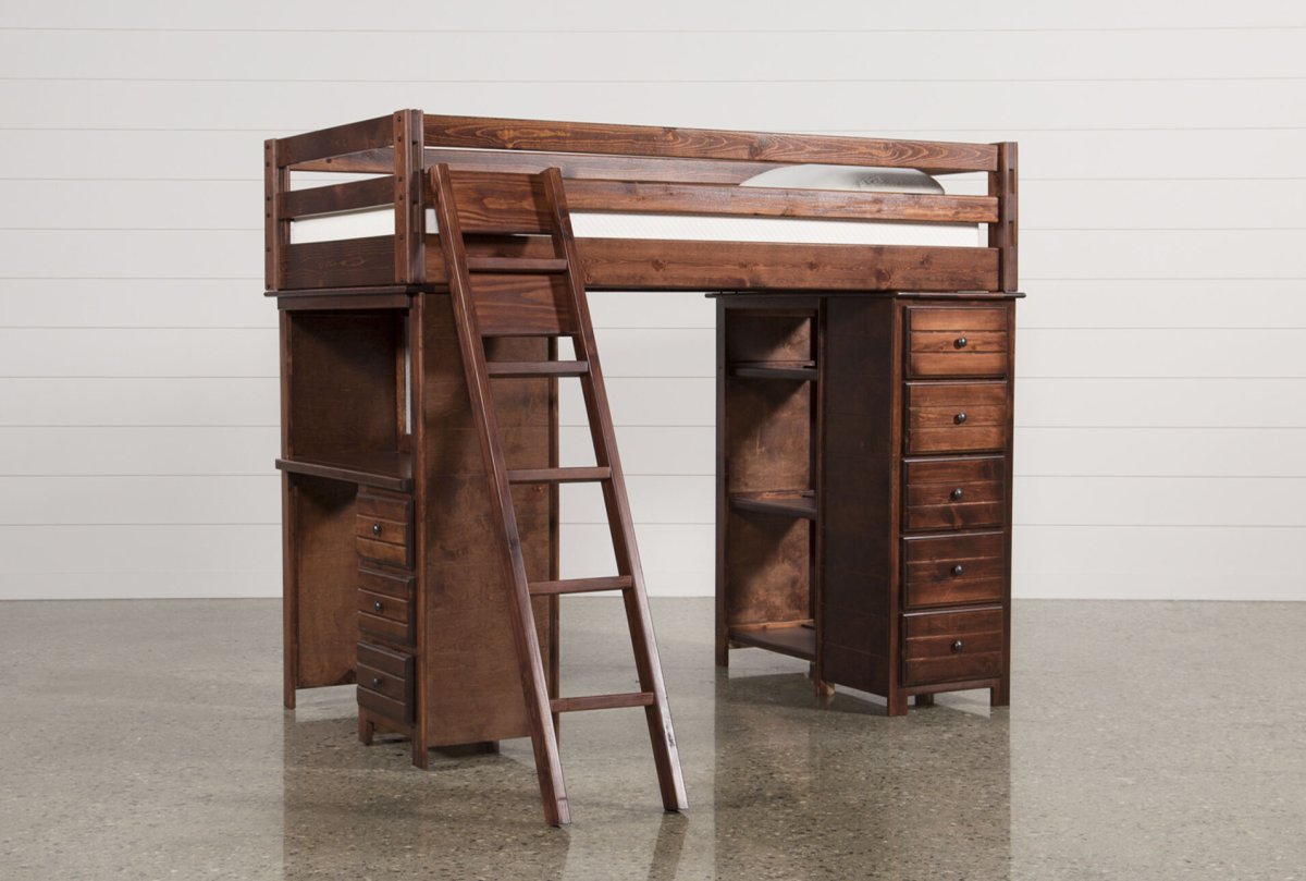 Двухъярусная кровать лофт