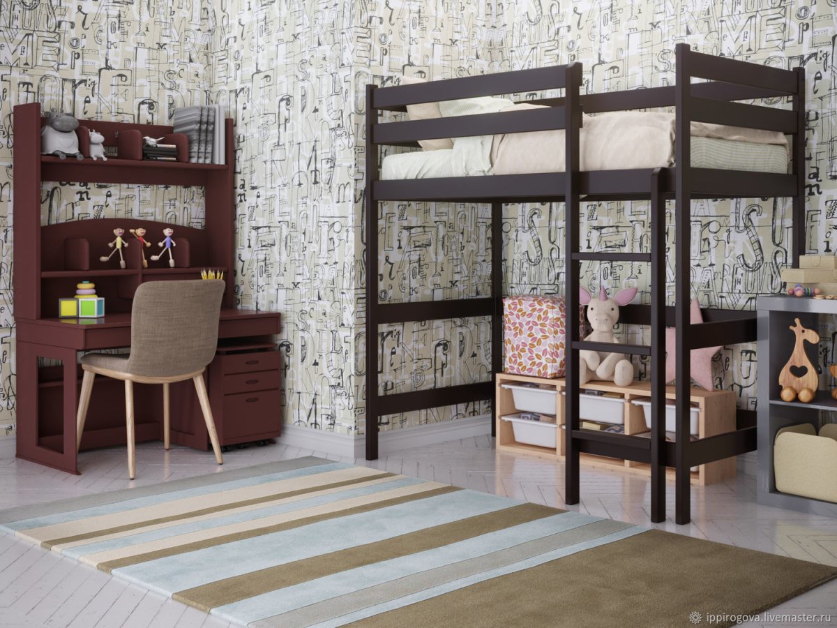 Двухъярусная кровать для хостела