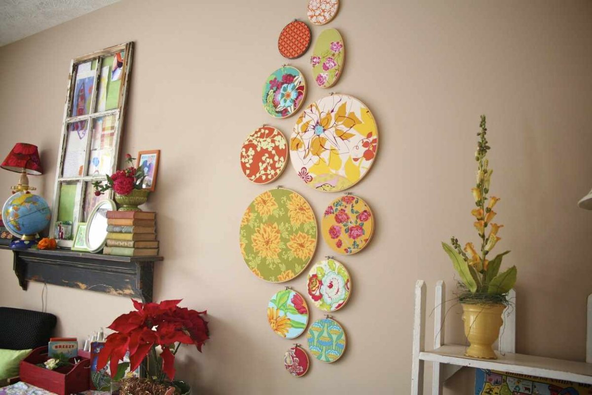 Оригинальные украшения интерьера