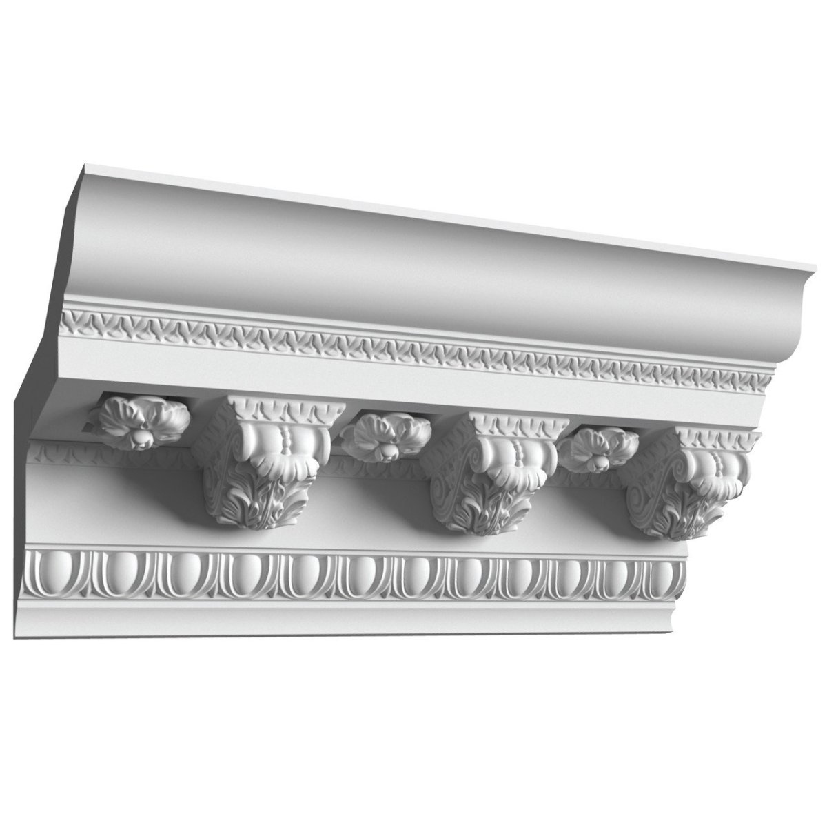 Карниз лепнина гипс кт-144 70*150