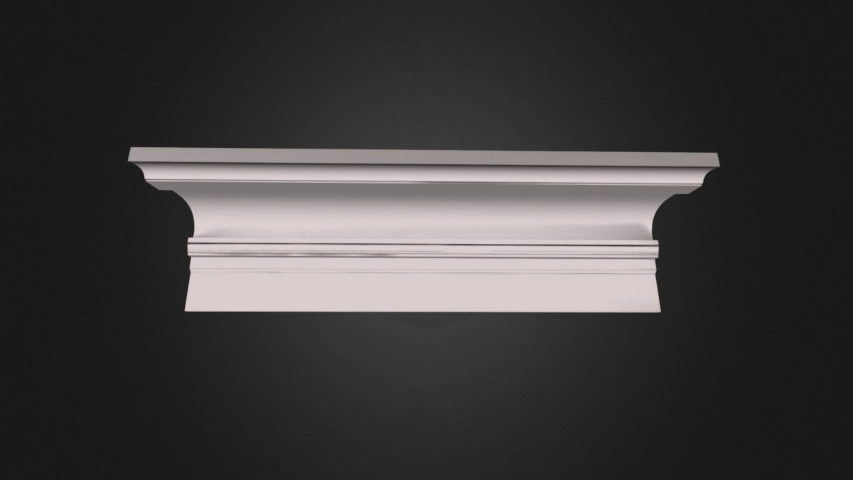 C338b карниз ba’Rock 3д модель