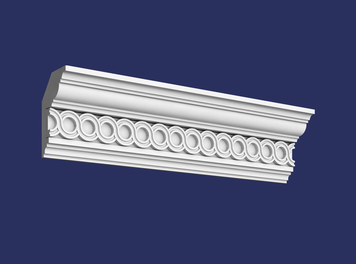 Гипсовая лепнина на потолке