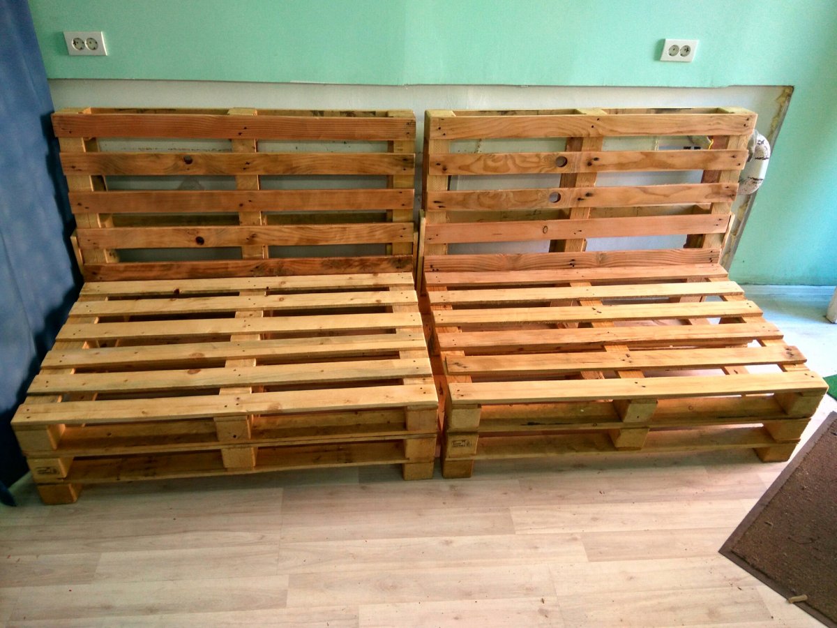Мебель из поддонов EPAL