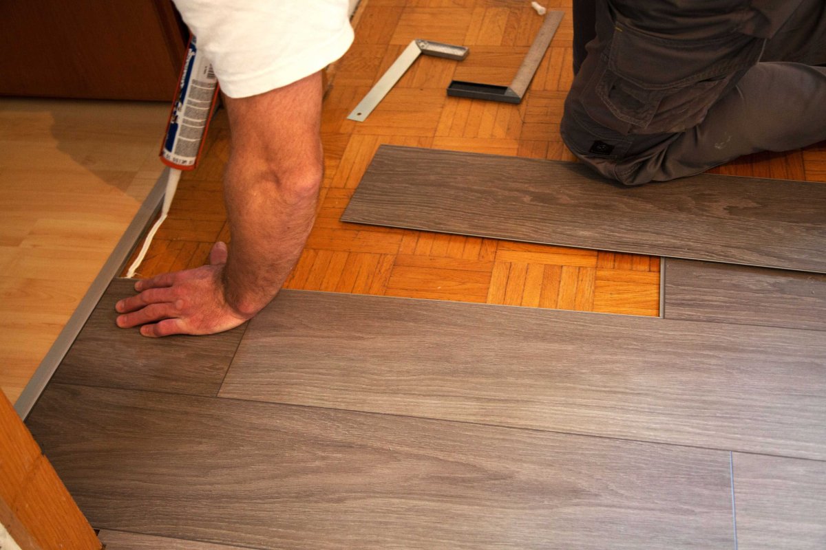 Укладка ламината