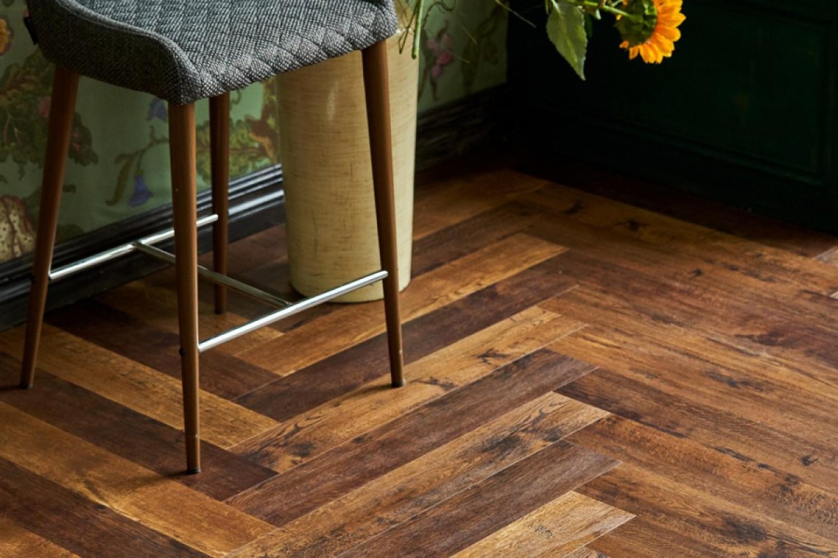 Пол кварц винил