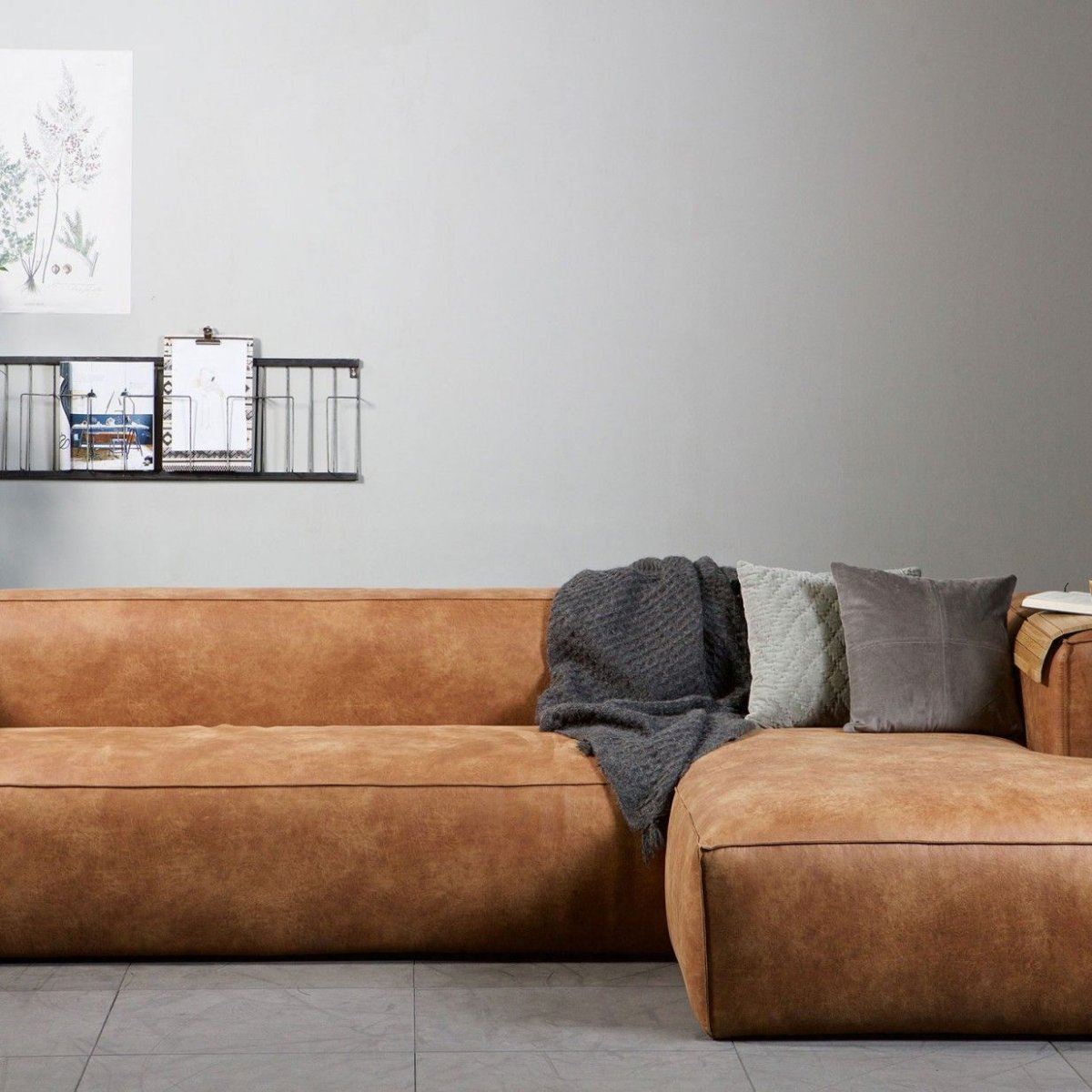 Dirt Leather Sofa лофт
