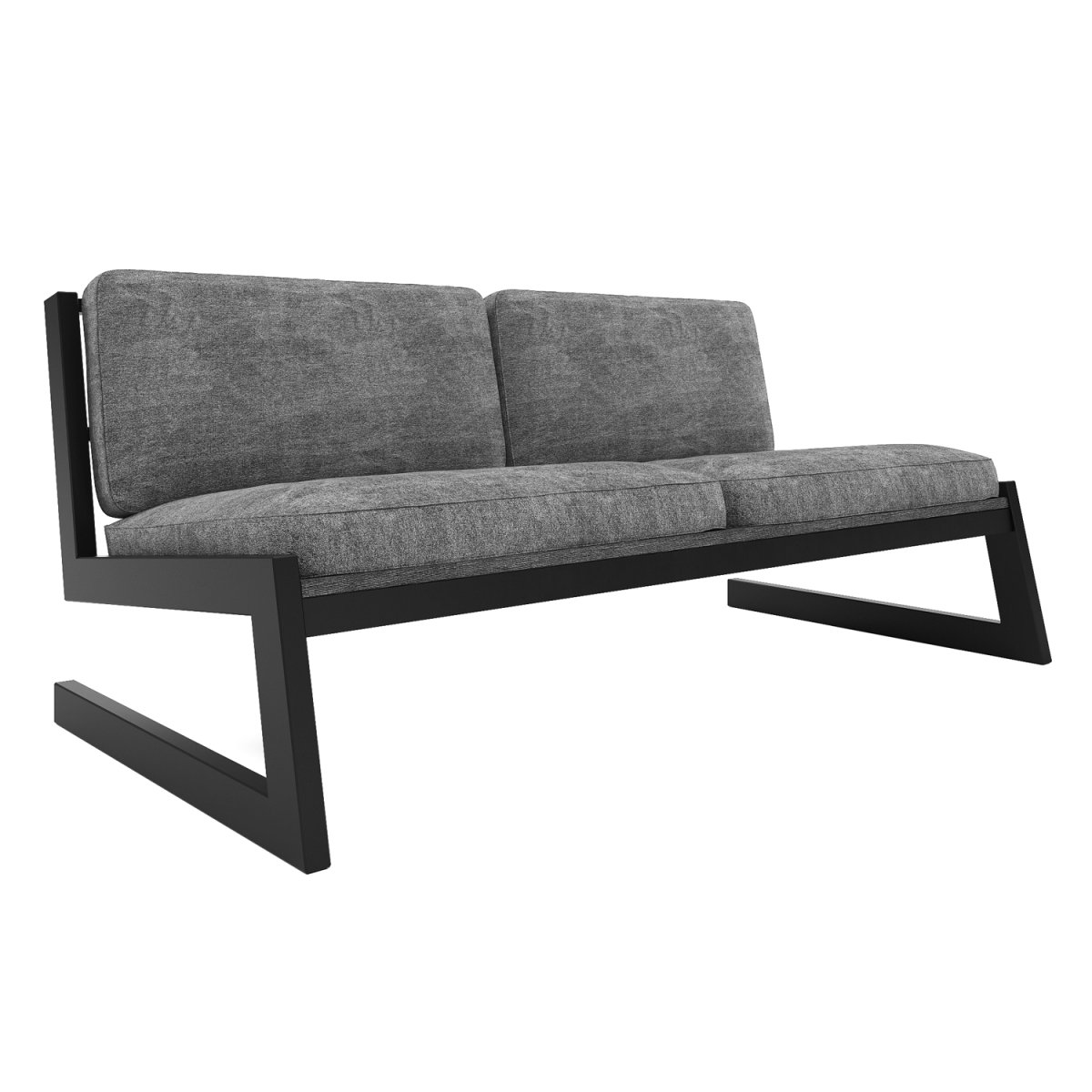 Диван металлический лофт -111