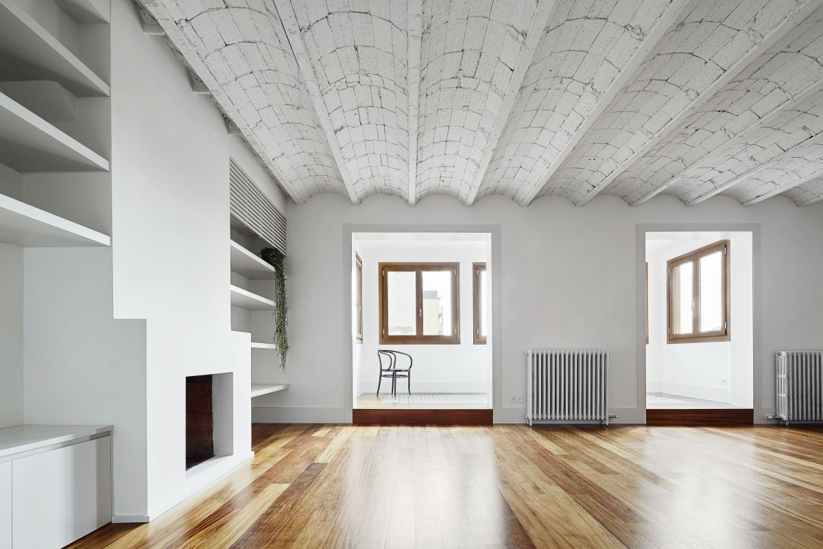 Пустой интерьер дома