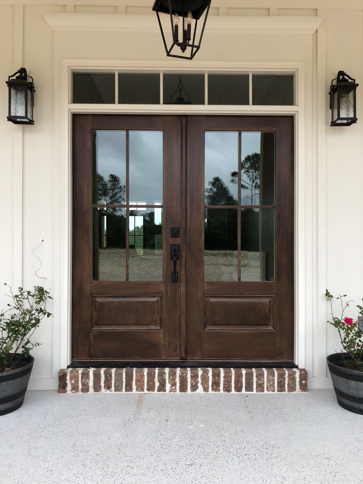 Входная дверь на террасу