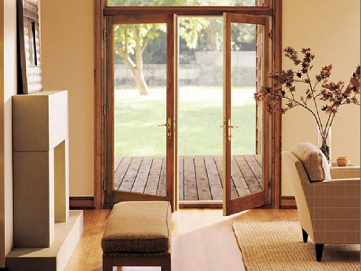 Французские двери Рехау