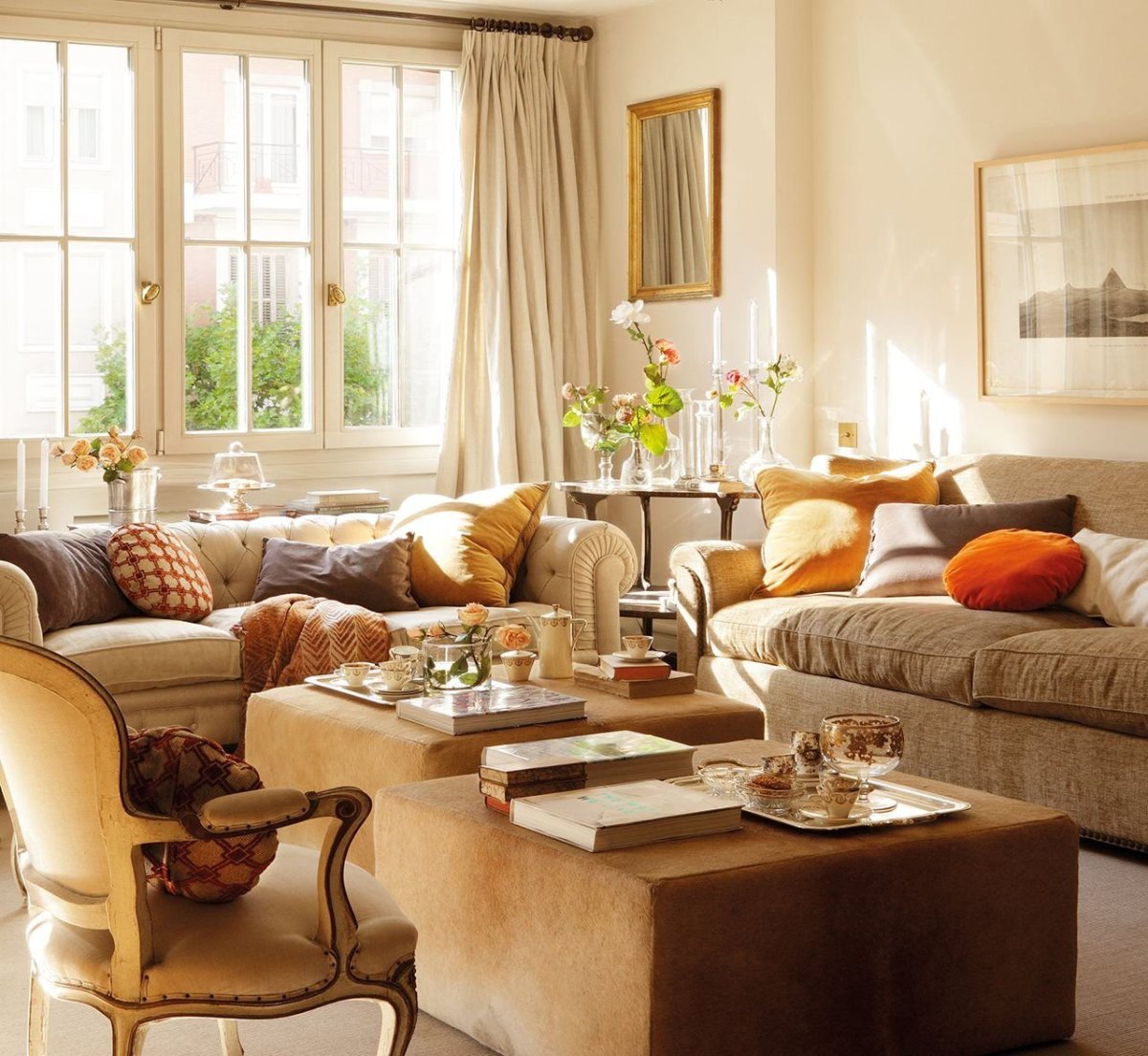 Уютная гостиная