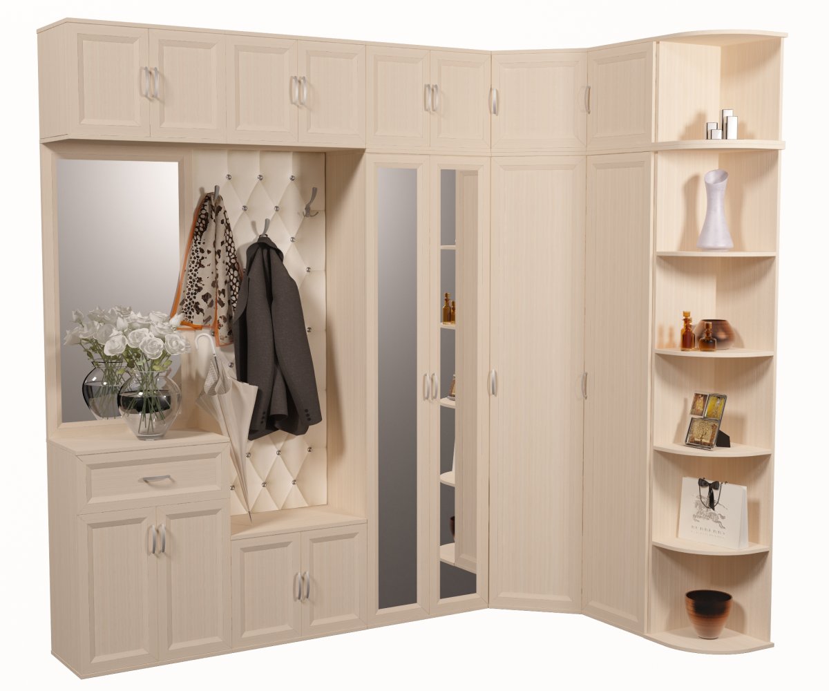 Левый уголок в маленькую прихожую