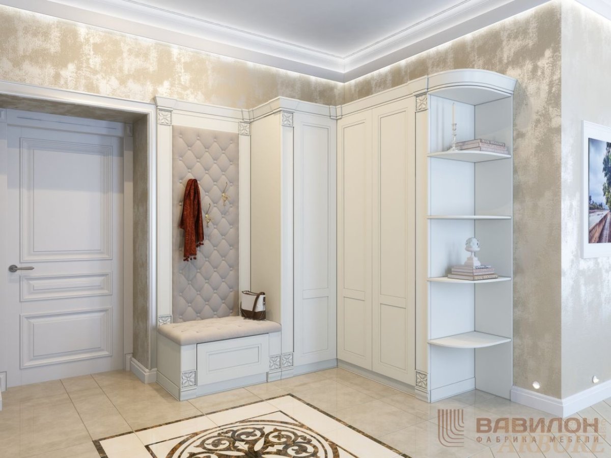 Бруно мебель угловой прихожей