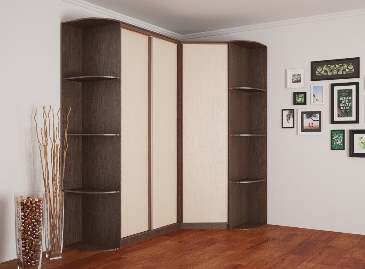 Угловой шкаф-купе в прихожую