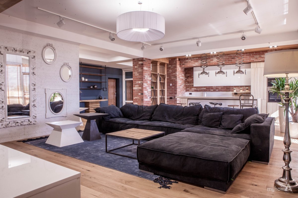 Мебель из европоддонов в стиле лофт