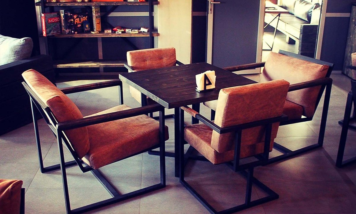 Стены в стиле лофт