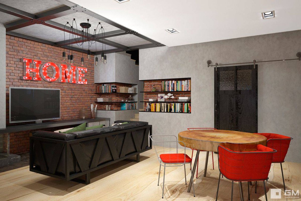 Барная стойка лофт свареная masterskaya fabrika 7000