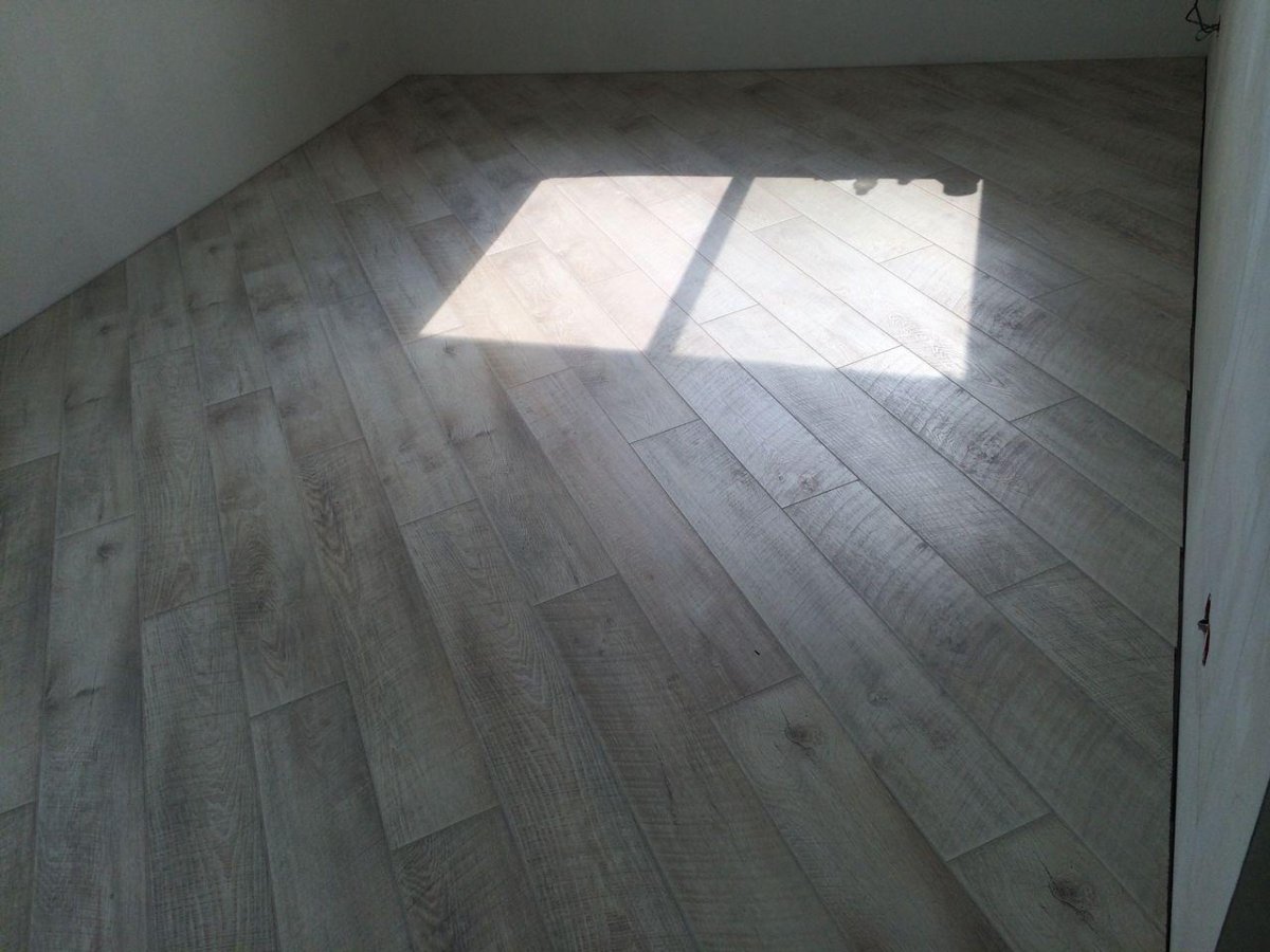 Укладка ламината по диагонали