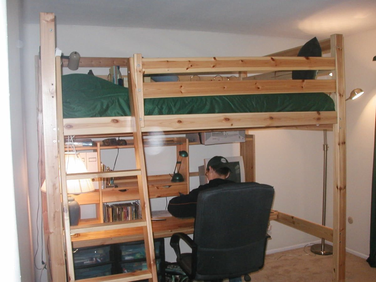 Loft Bed кровать чердак