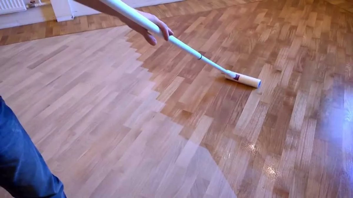 Паркет покрытый лаком