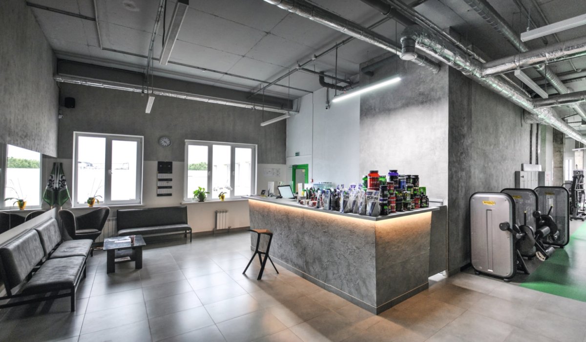 Фитнес в стиле лофт