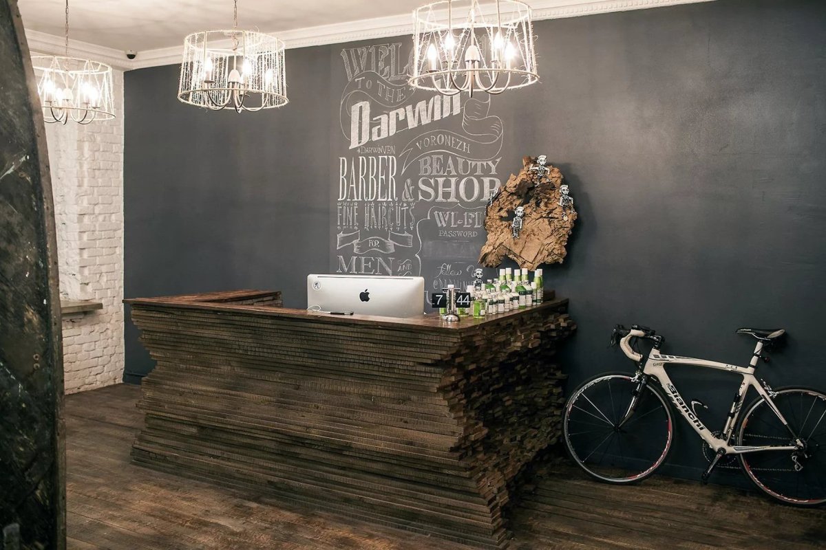 Салона красоты ресепшен лофт