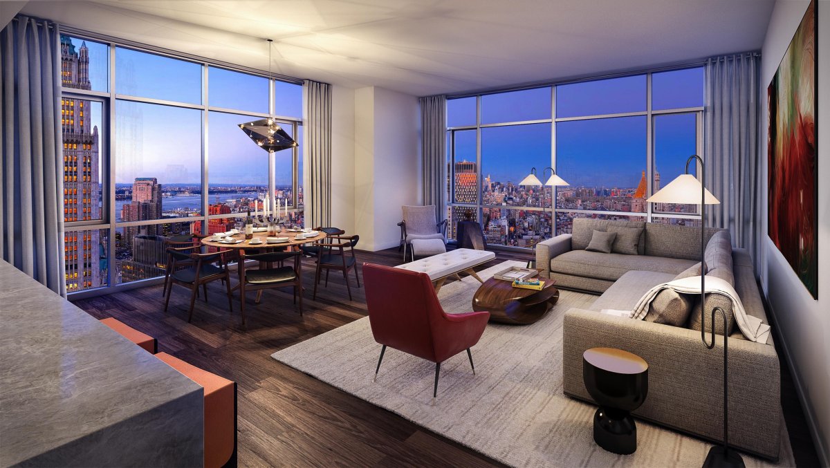 Пентхаус в центре Нью-Йорка
