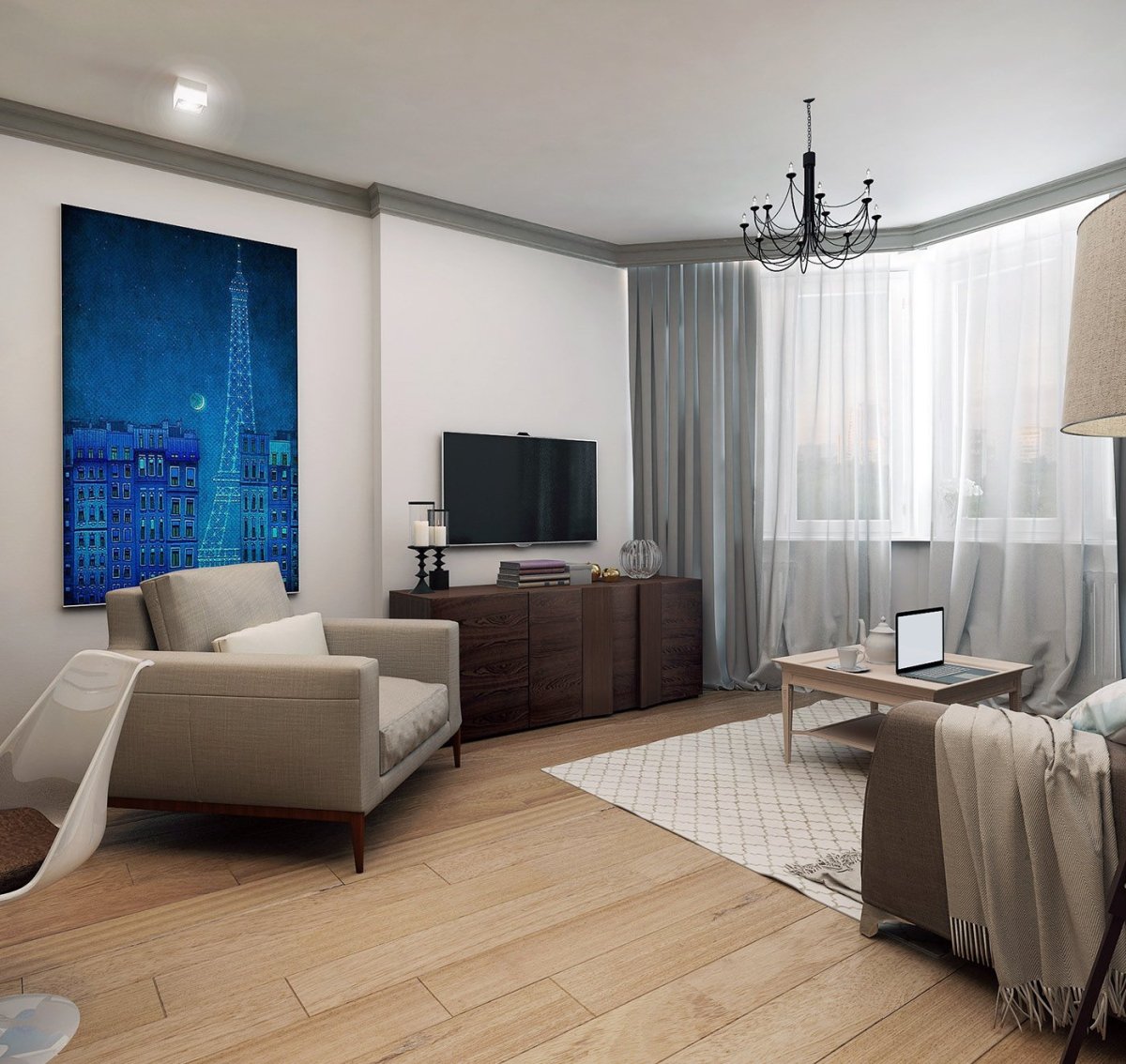 Готовые интерьеры квартир