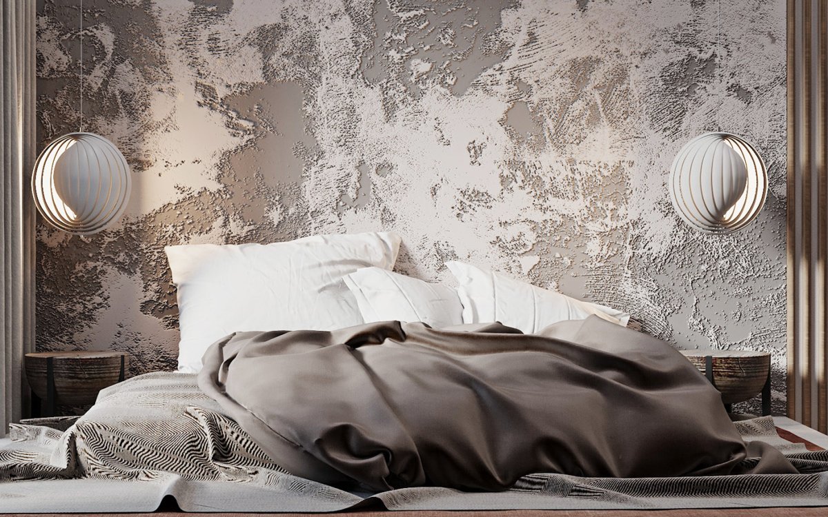 Лофт стена отбитая штукатурка