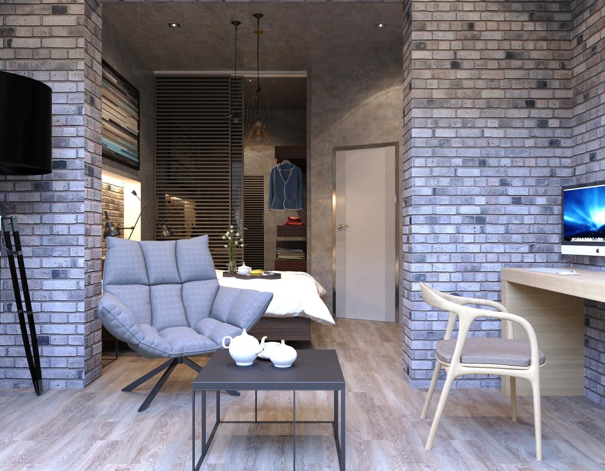 Фактурная штукатурка Loft