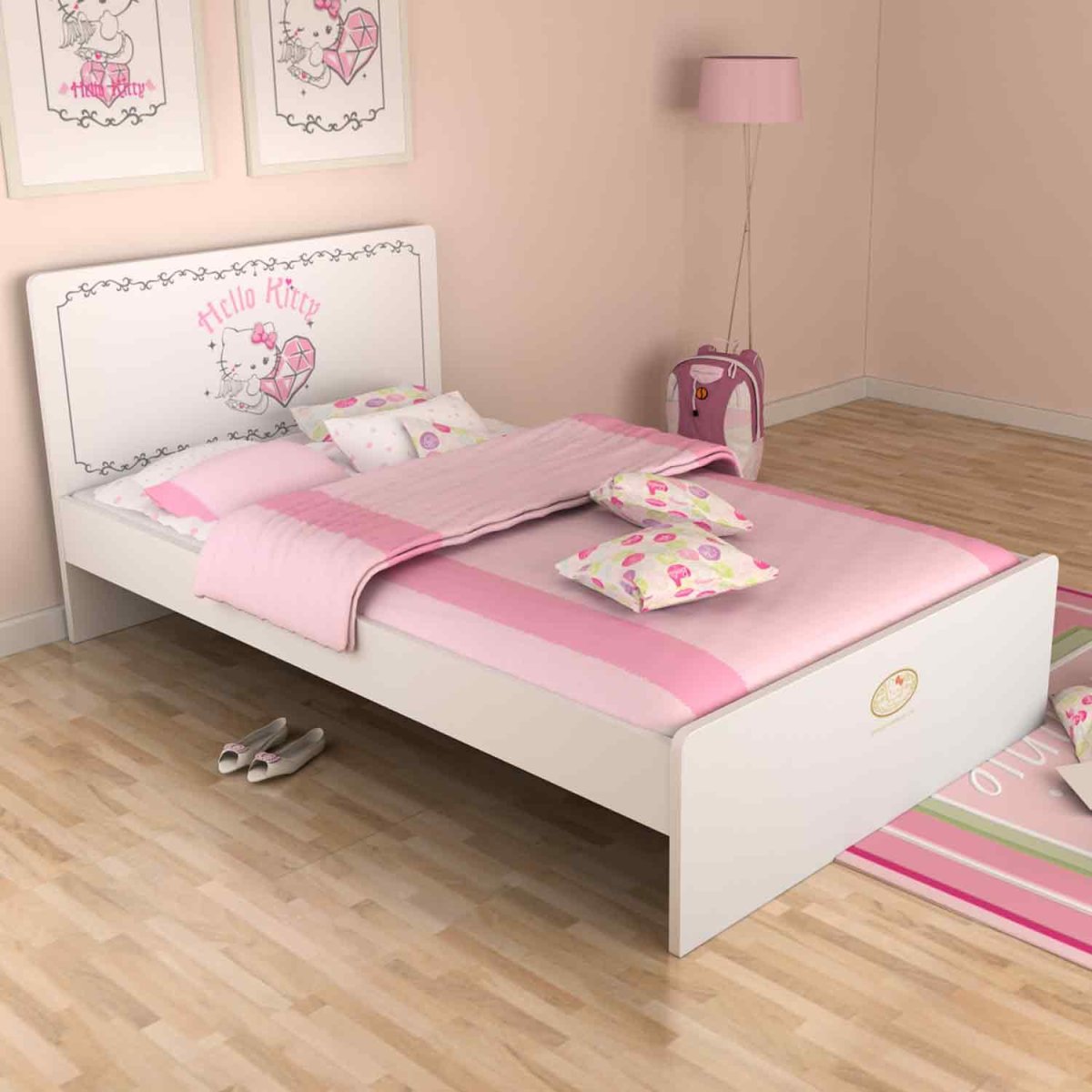 удобная кровать для девочки