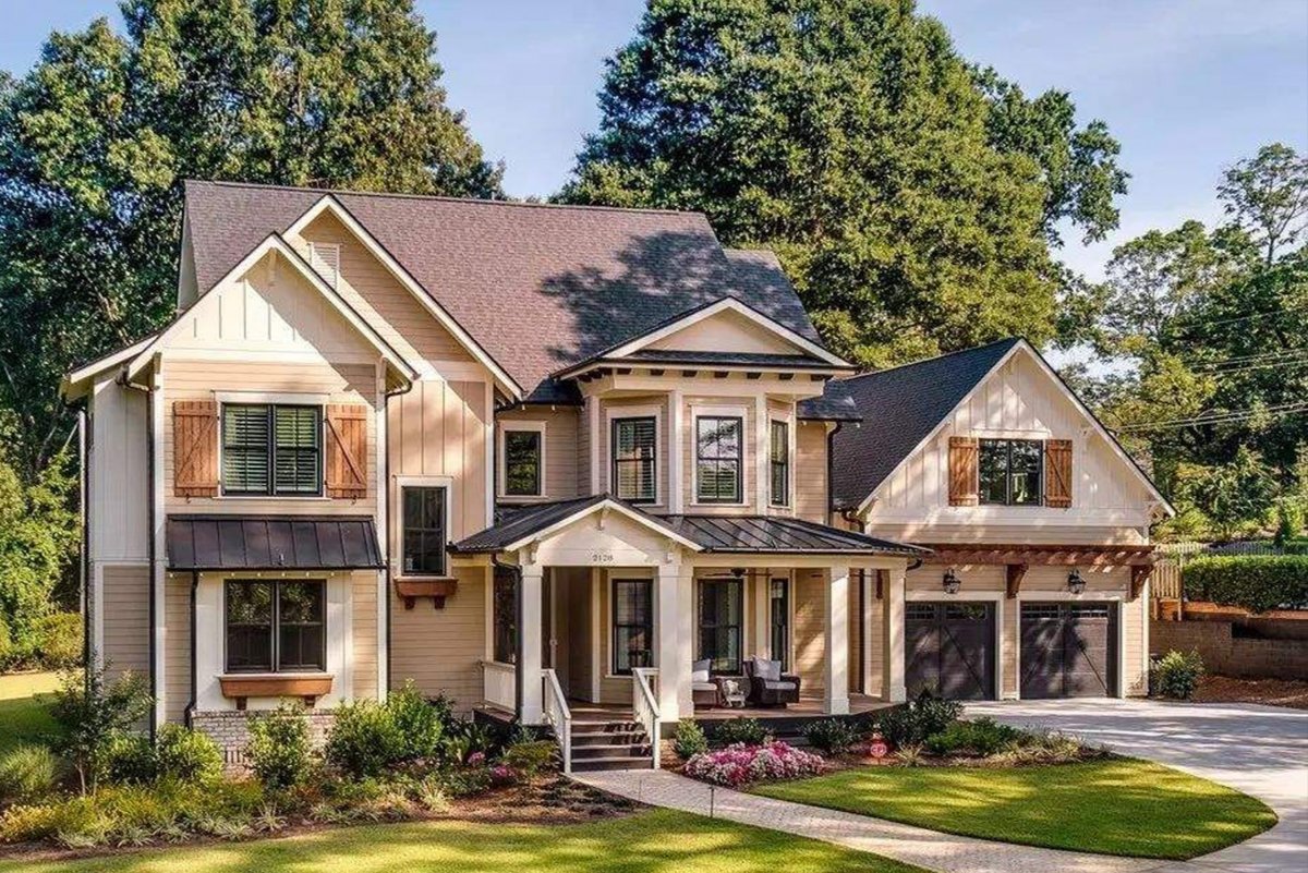 Красивые коттеджи