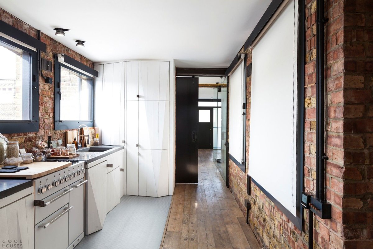 Спальня в стиле лофт Индастриал