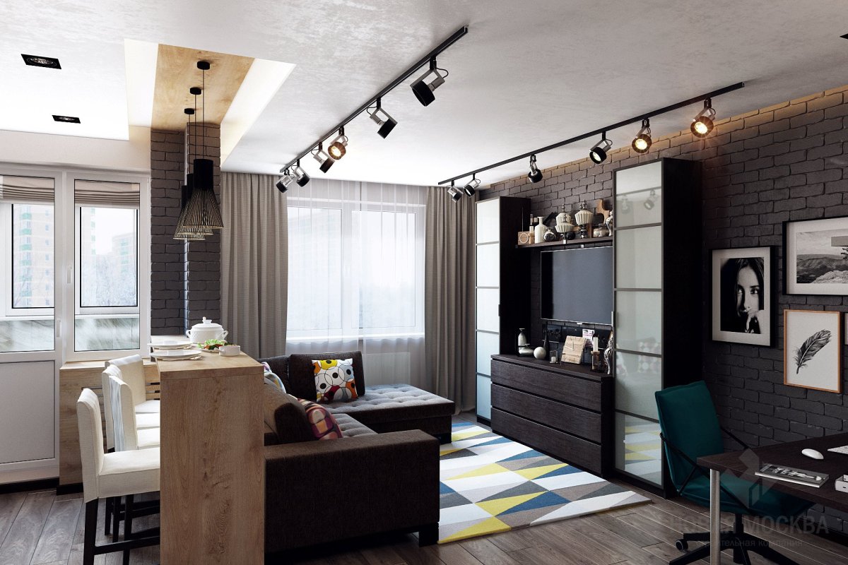 Стиль лофт в квартире своими руками