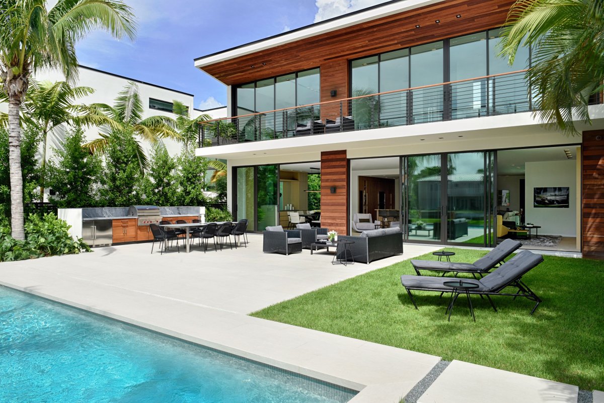 Вилла в стиле Майами