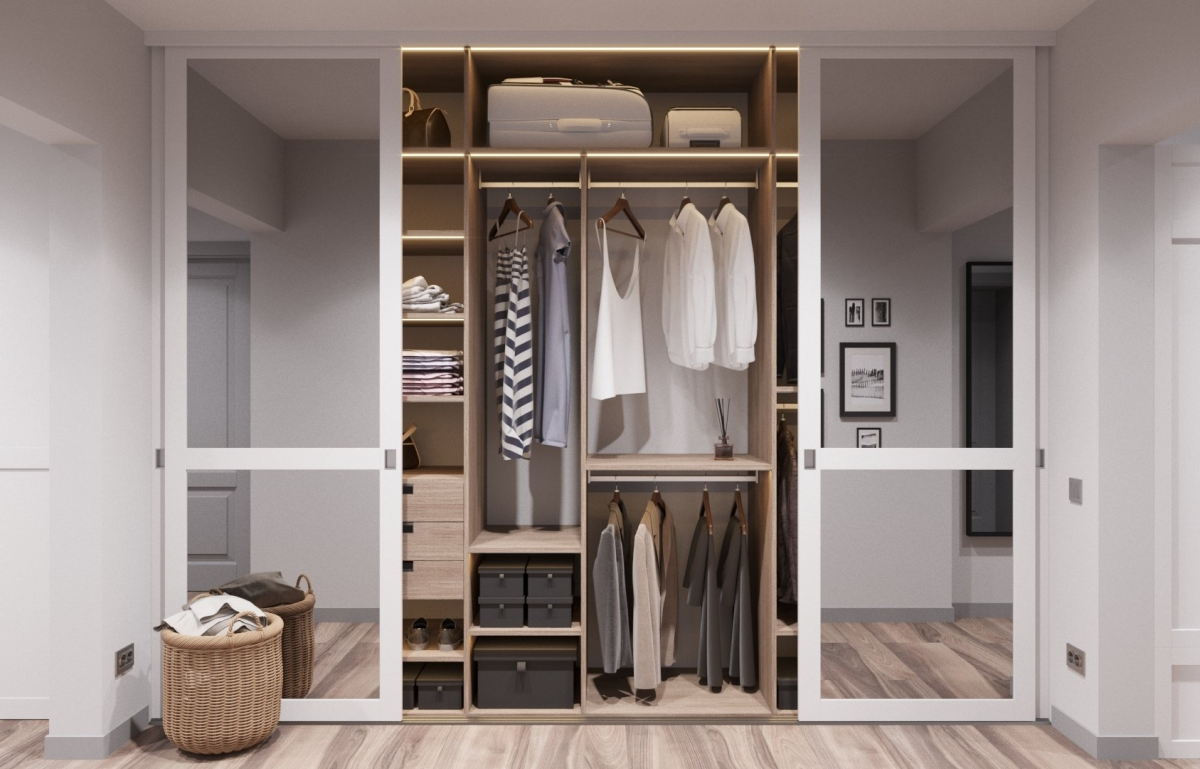 Гардеробные в прихожей