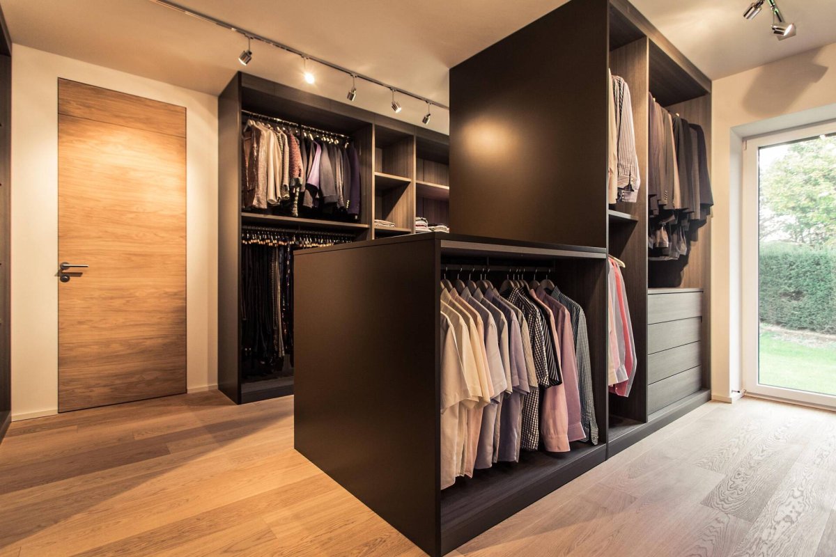 Гардеробная в спальне
