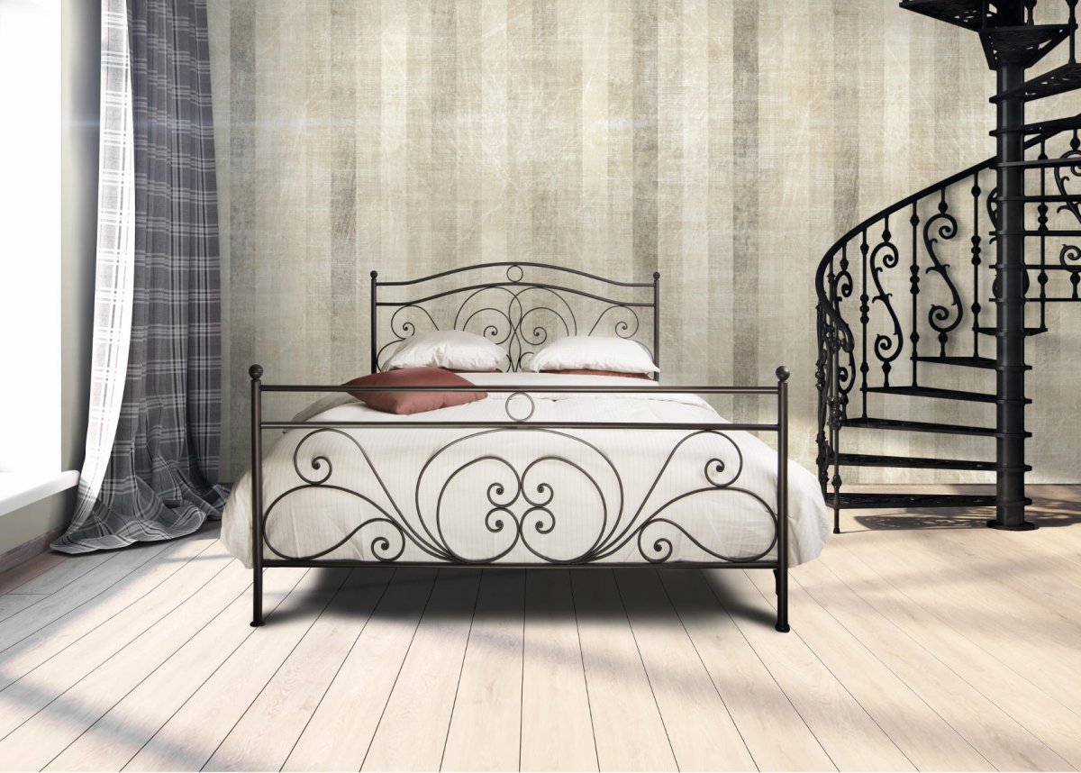 Кровать двуспальная кованная Изабель 1800х2000