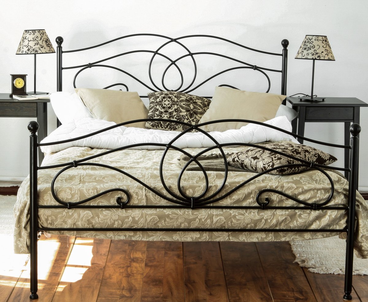 Кровать металлическая двуспальная 1800х2000