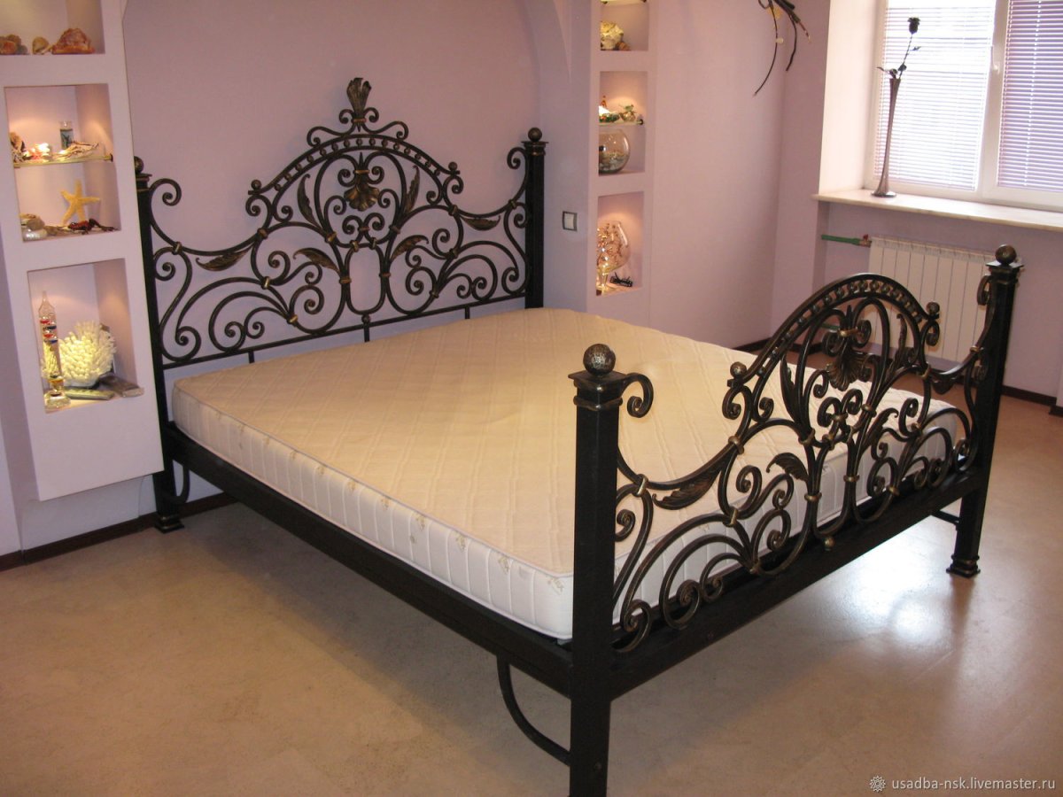 Кованная кровать Каролина Тайвань